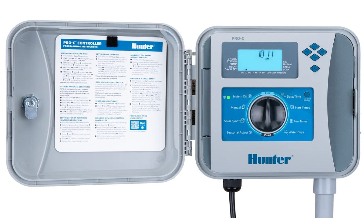 SPW Hunter Pro-C400 backlit display enables easy programming in daylight or night