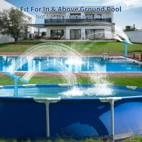 Spyong Pool Fountain durable corrosion-resistant materials ensure long outdoor use.