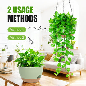 Matte finish and versatile greens blend with modern and rustic decors.