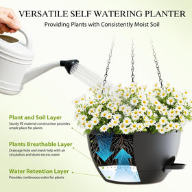SQKH planter with ventilation and drainage holes to support healthy root respiration.