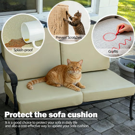 Sqodok four-piece set on patio, ready to refresh outdoor seating
