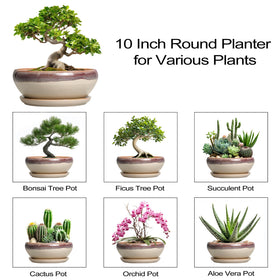 SQOWL beige planter adds subtle elegance to garden and home