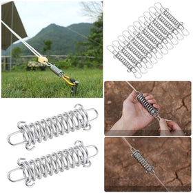 SquEqu heavy-duty windproof tensioner for tent cords and lines.