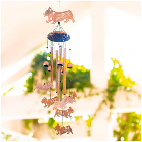 SRDJXY Corgi wind chime gift-pack option suits birthdays and celebrations.