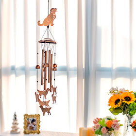 SRDJXY Durable nylon rope wind chime for outdoor display