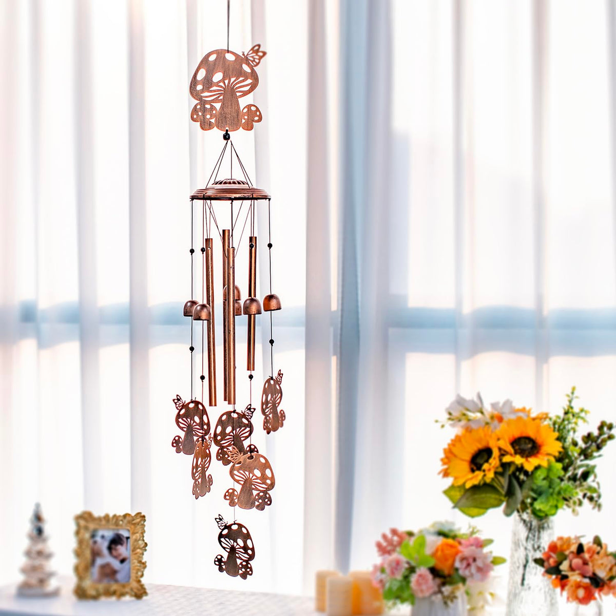 SRDJXY bells contribute gentle melodies with every soft breeze