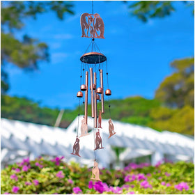 SRDJXY Penguin Wind Chimes weather-resistant rope—outdoor resilience