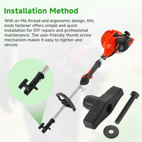 SRIAOO Shindaiwa compatibility badge on product.