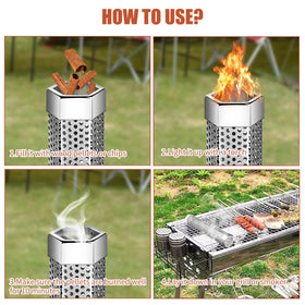 SROKIO smoker tube fits all grills for versatile smoking