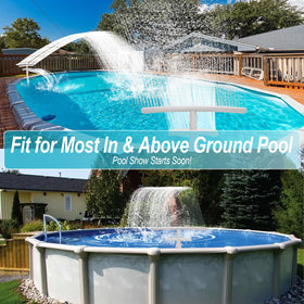 SRQYZM soothing water sounds create a calm backyard retreat.