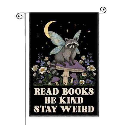 SRWNFOS Read Books flag with double-sided design for vivid outdoor visibility.