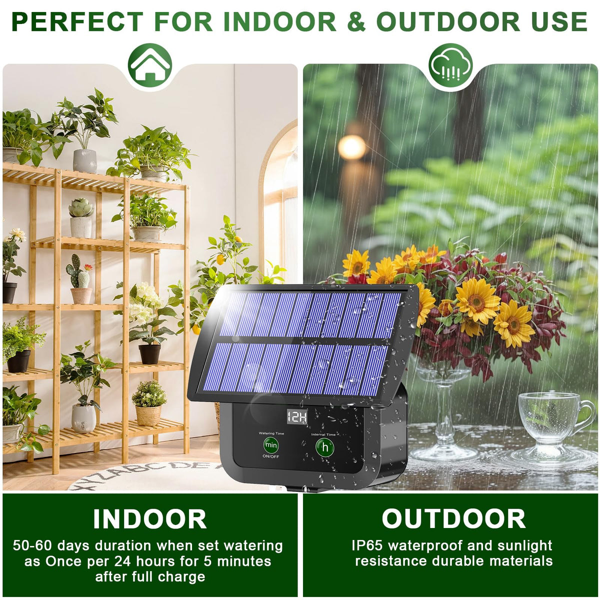 Srygery indoor-outdoor setup ideal for balconies and gardens