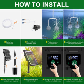 Srygery portable installation supports ground insert or wall mount for placement flexibility.