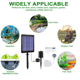 Srygery aerator panel side view highlighting panel-pump separation