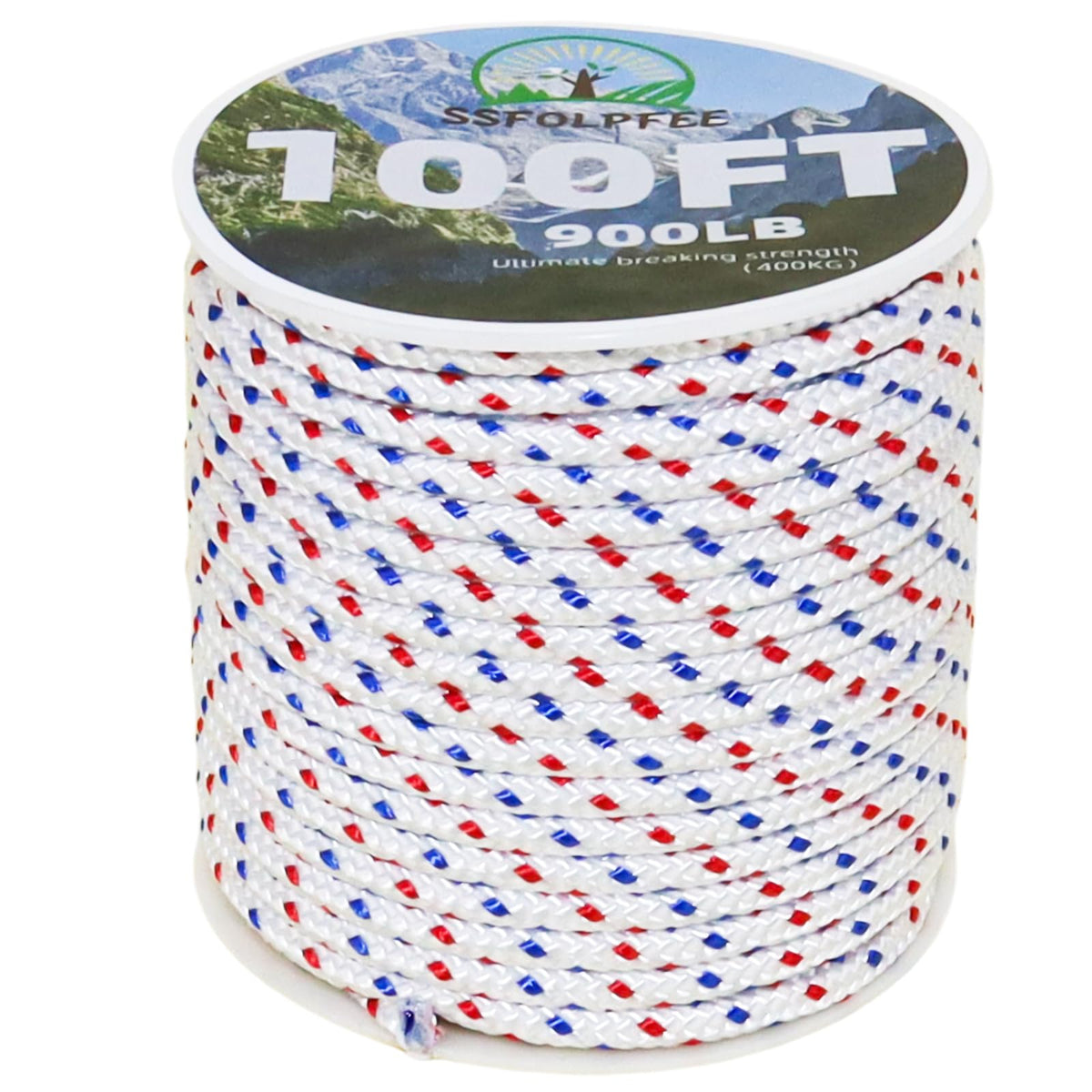 Bulk spool of SSFOLPFEE 100ft pro grade rope for fleets
