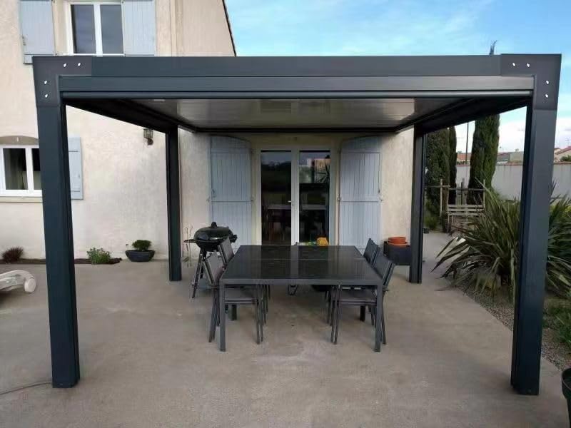 SSKFerier easy-installation brackets simplify pergola assembly