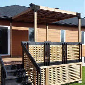 SSKFerier versatile outdoor-use brackets for patios and gazebos