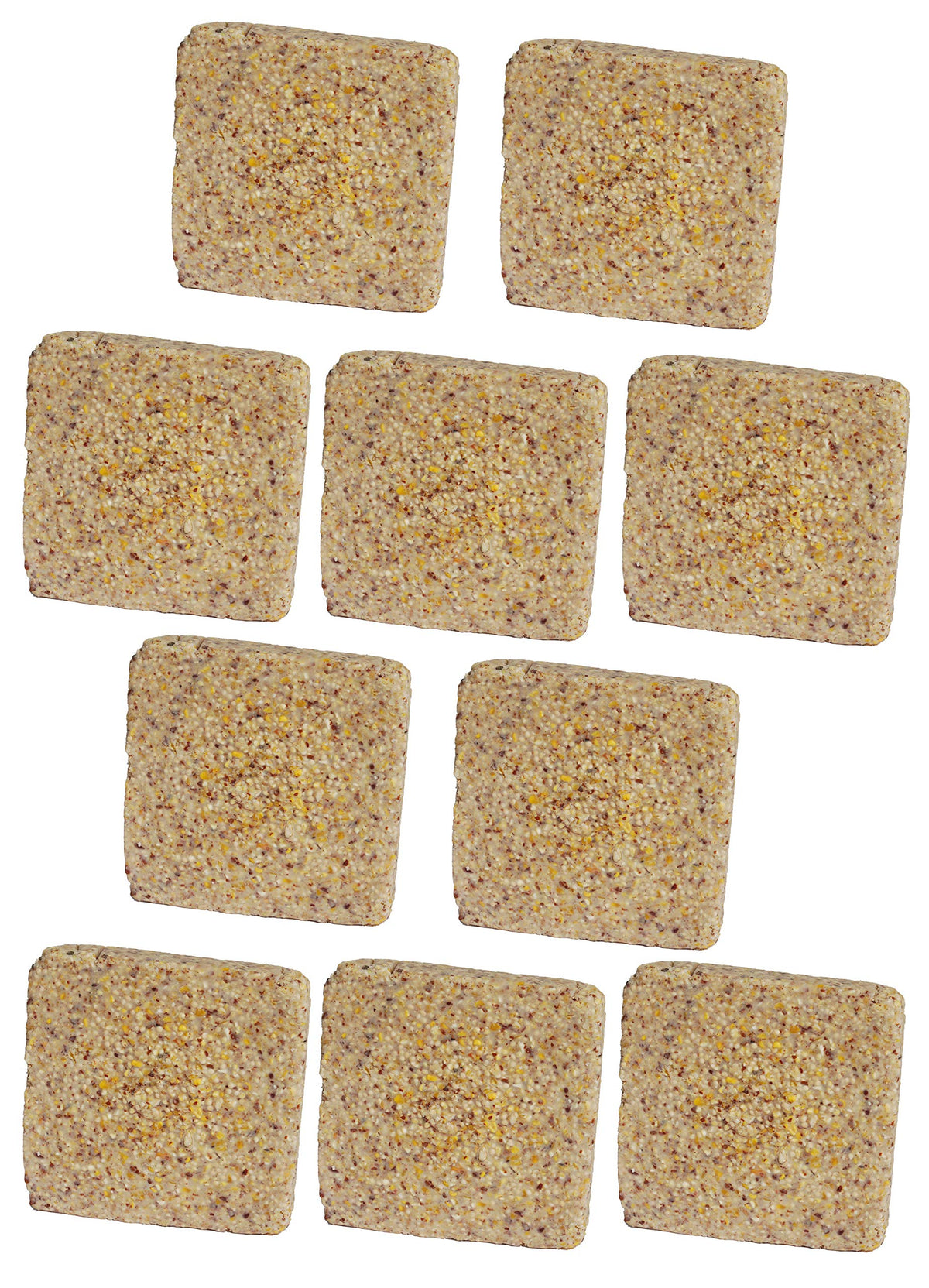 ST. ALBANS BAY SUET PLUS peanut 11oz cake in a 10-pack for backyard feeding