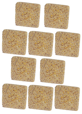 ST. ALBANS BAY SUET PLUS peanut 11oz cake in a 10-pack for backyard feeding