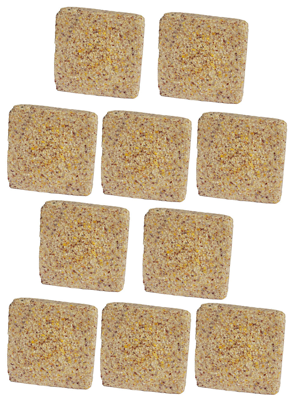 ST. ALBANS BAY SUET PLUS peanut 11oz cake in a 10-pack for backyard feeding