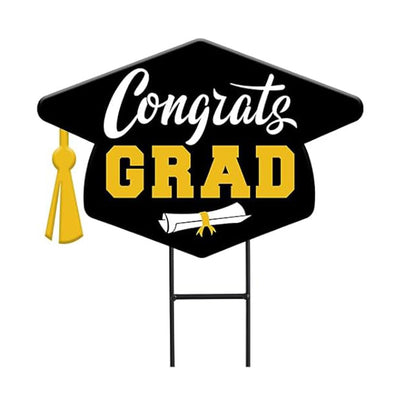 STAFANIE 2026 graduation yard sign with congrats grad design enhances curb appeal and celebration.