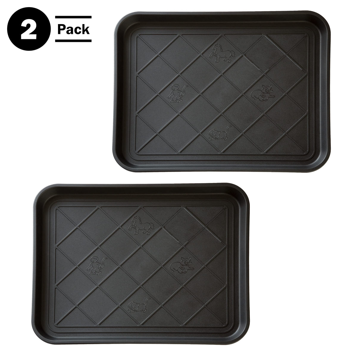 Textured interior surface provides grip for wet footwear