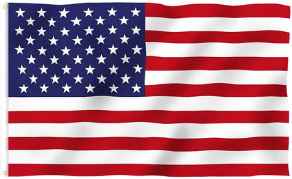 STAMI PLET American Flag 2x3ft with brass grommets for durable hanging