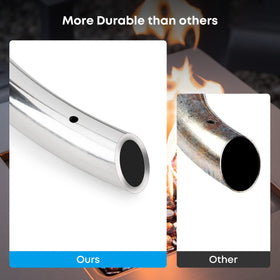 Stanbroil burner with 1/2 inch inlet for gas setup