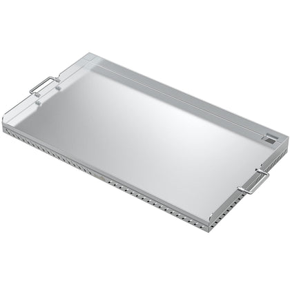 Stanbroil 36-inch stainless flat top griddle top view enabling versatile outdoor cooking.