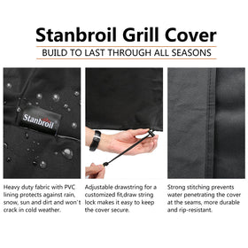 Stanbroil 73700 grill cover for Pit Boss Tailgater guards against rain and debris