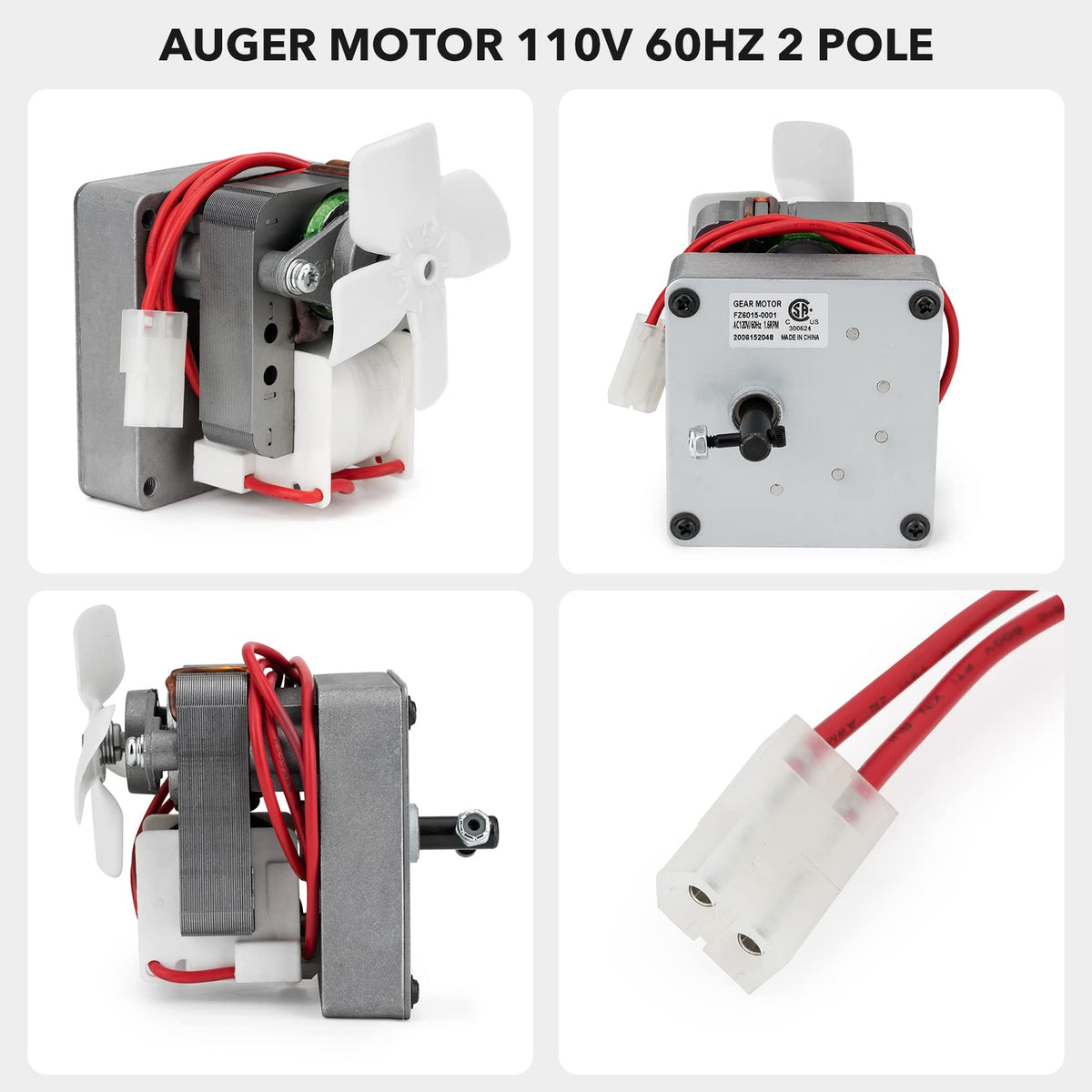 Stanbroil auger motor packaging highlights compatibility with Pit Boss grills