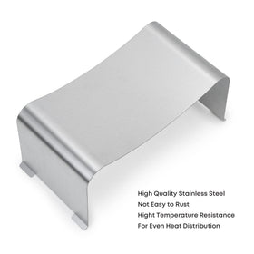 Stanbroil carbon steel heat baffle withstands high temperatures for consistent grilling