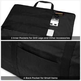Durable zipper closure on Stanbroil carry bag resists snagging