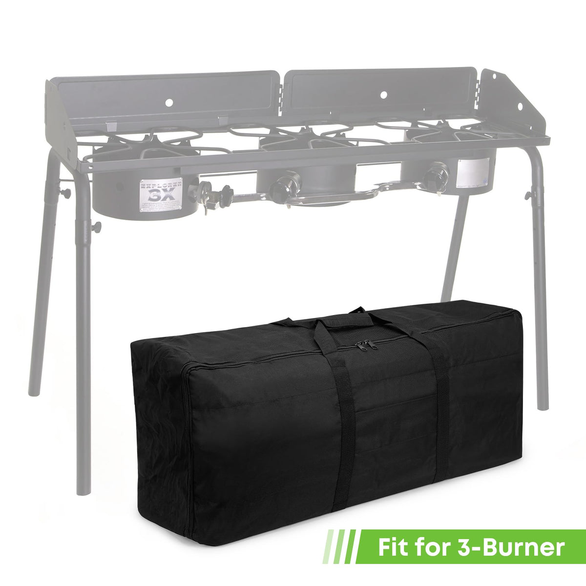 Weather-resistant lining visible inside Stanbroil carry bag for outdoors