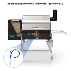 Compatibility highlight shows Davy Crockett Prime & Trek, replacement part P-1021.