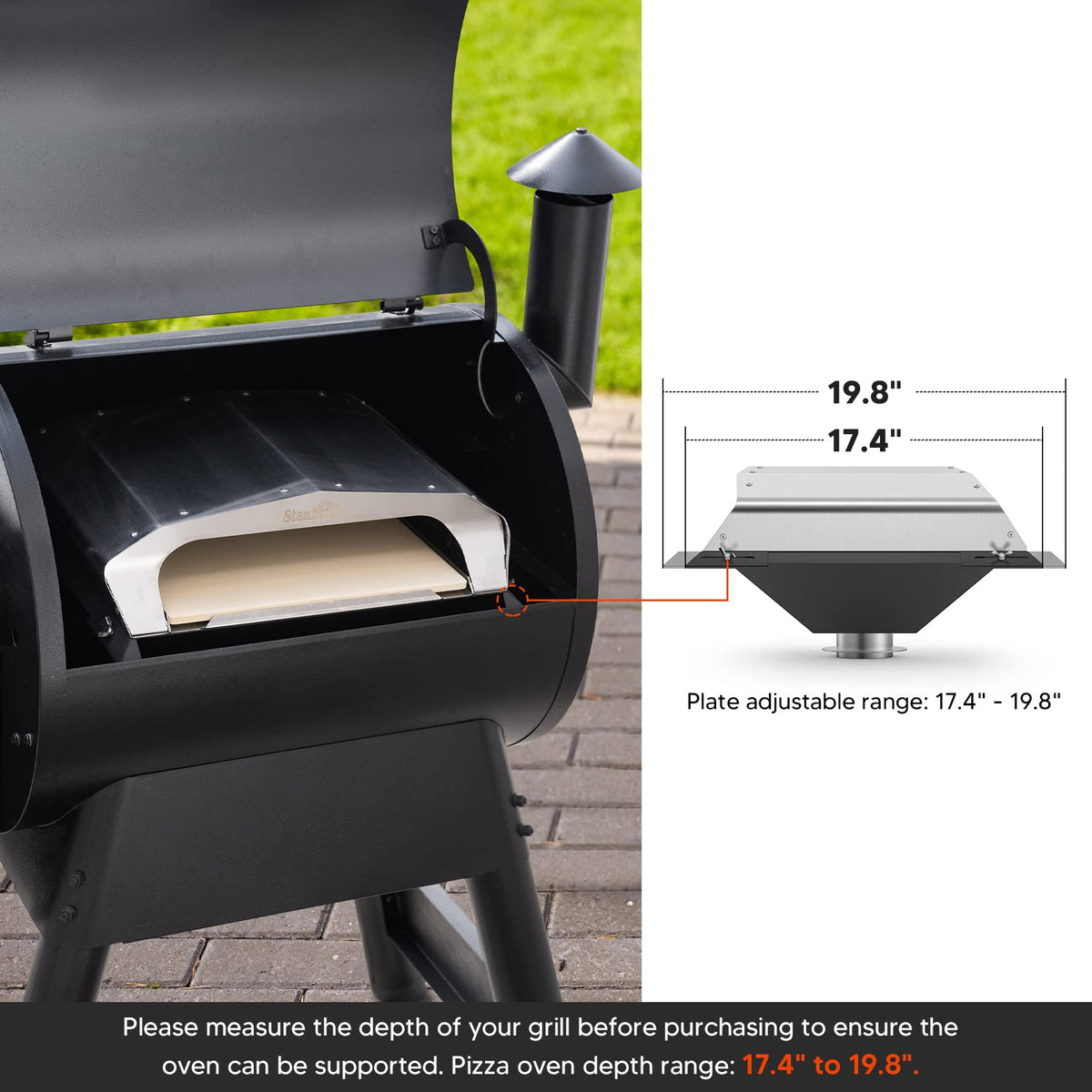 Stanbroil compatibility with Traeger, Pit Boss, Camp Chef enables easy conversion across brands.