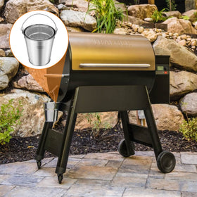 Stanbroil grease bucket with liners supports compatibility across Traeger, Pit Boss, Camp Chef