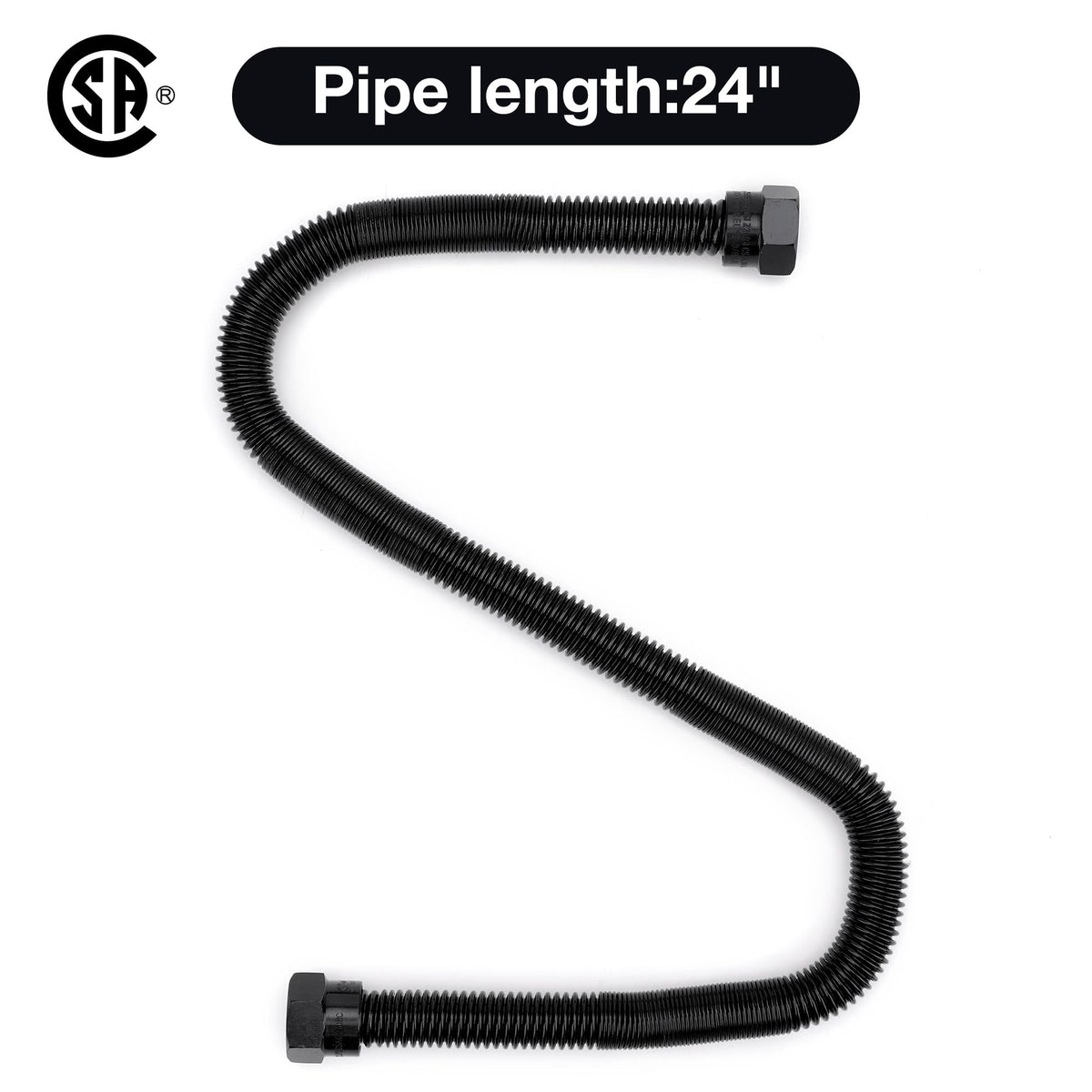 Stanbroil end fittings for easy, secure gas connections.