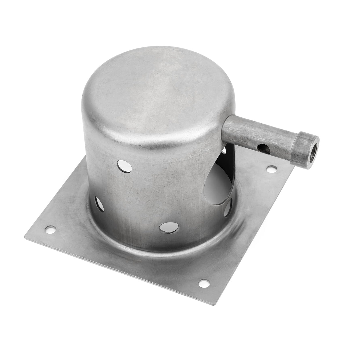Stanbroil burn pot uses 14-gauge steel for durable heat retention.