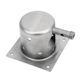 Stanbroil burn pot uses 14-gauge steel for durable heat retention.