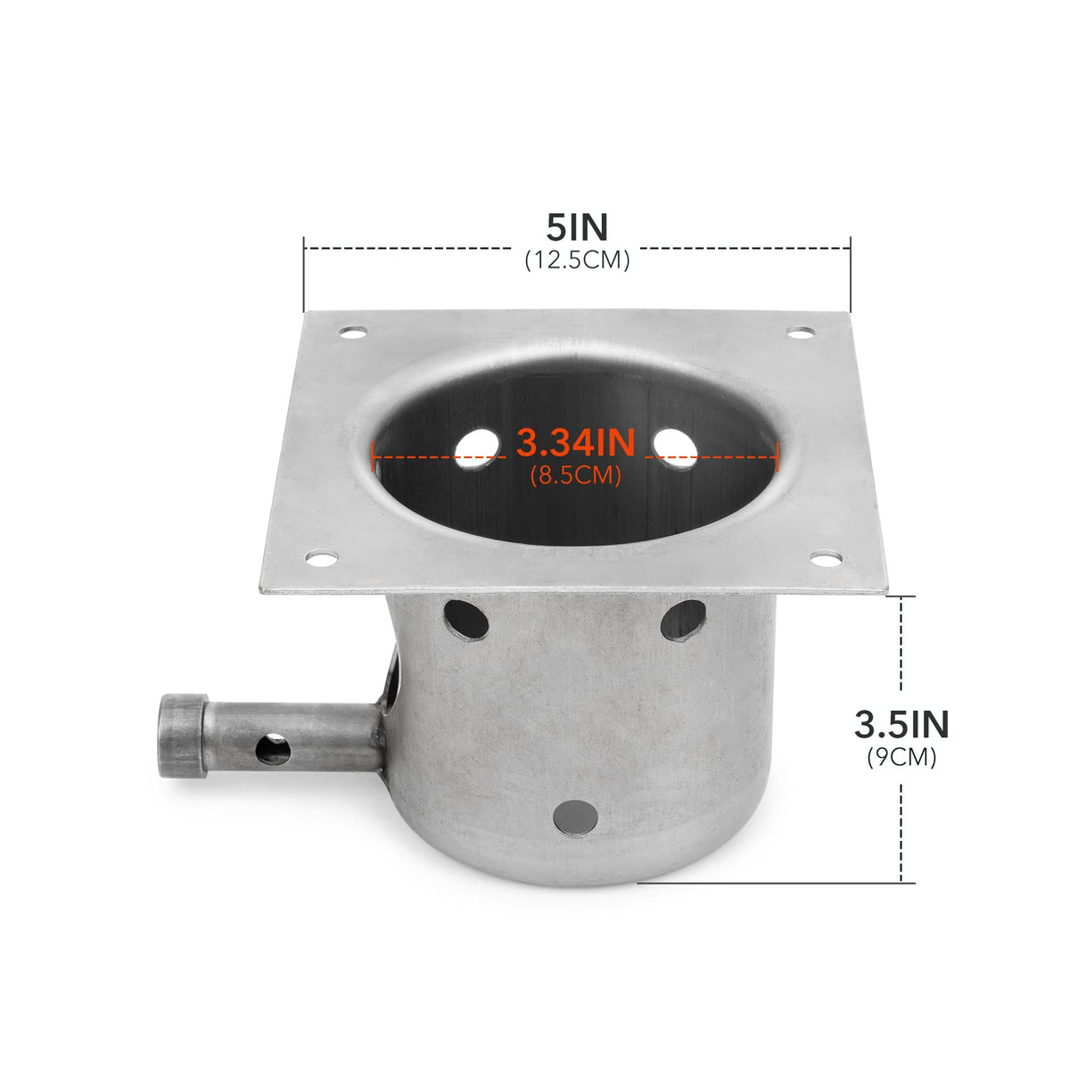 Stanbroil burn pot compatible with Pit Boss grills supports versatile grilling.