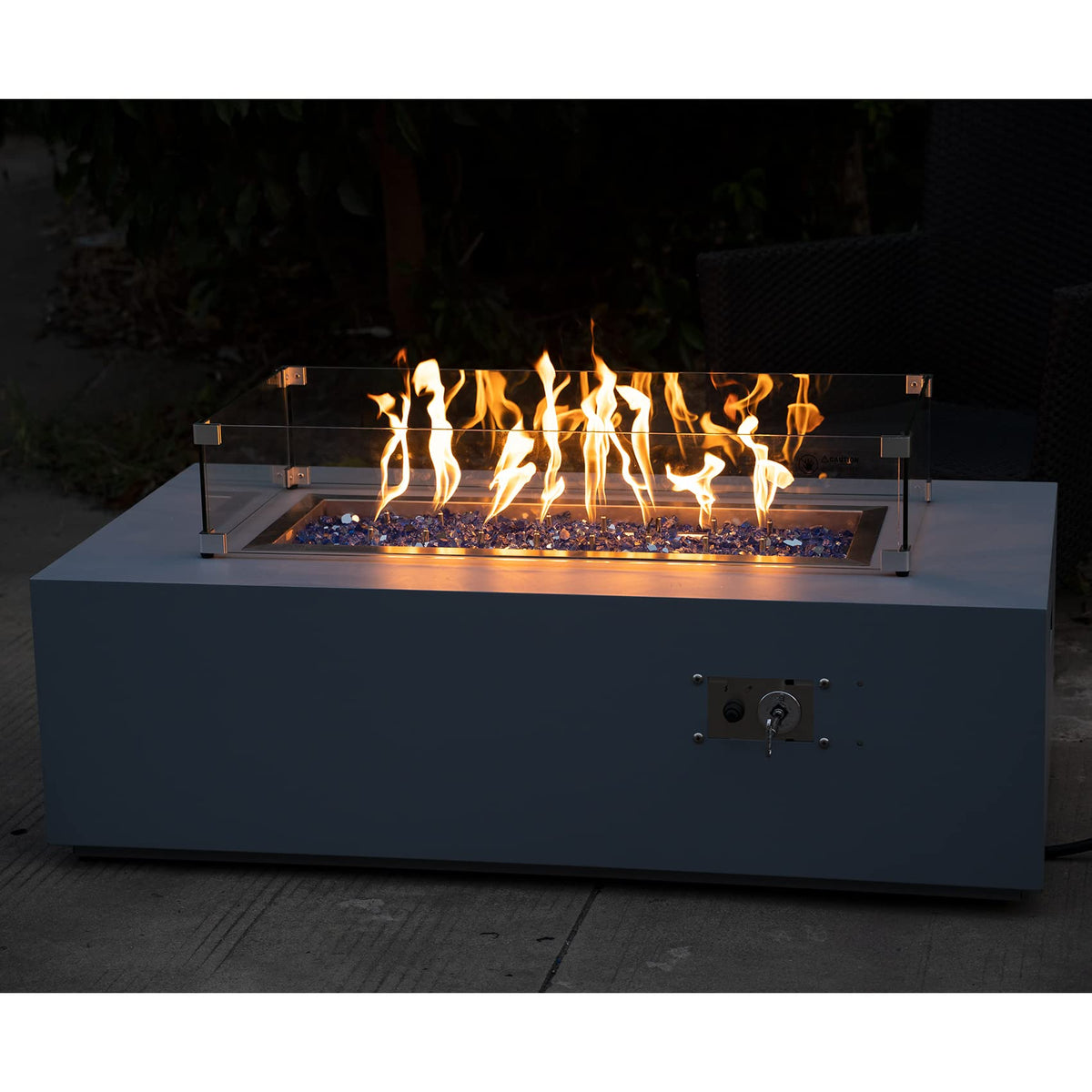 Stanbroil tempered fire glass maintains color under heat for consistent shine.