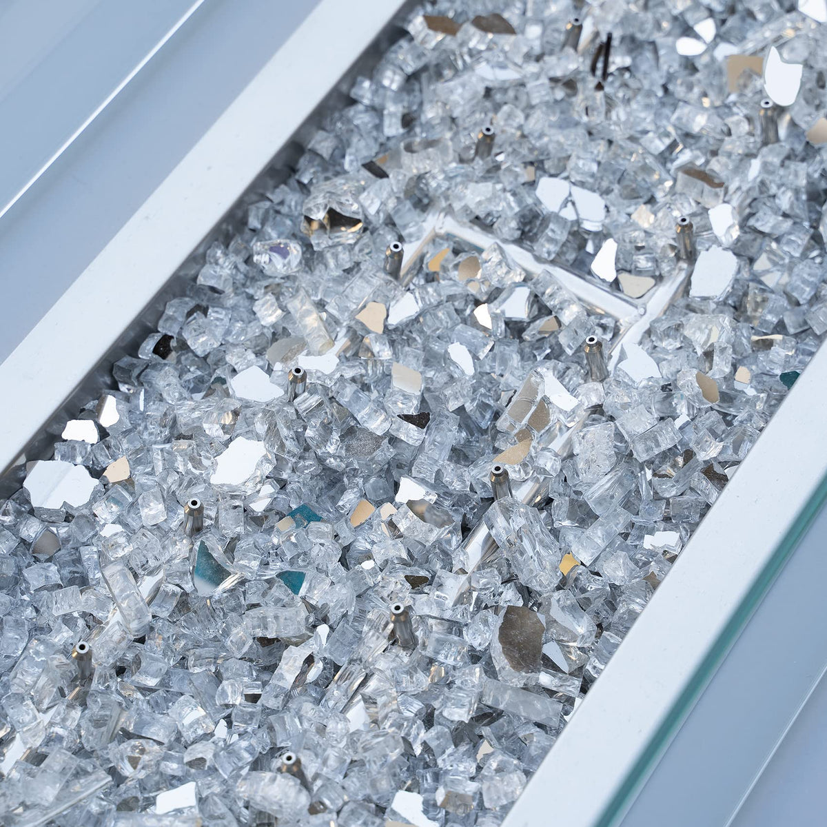 Stanbroil fire glass provides a dazzling jewel-like glow for mood lighting.