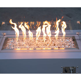 Stanbroil fire glass is easy to install and clean by rinsing with vinegar and water.