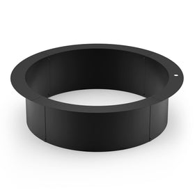 Stanbroil fire pit ring with outer diameter view for spacious backyard gatherings