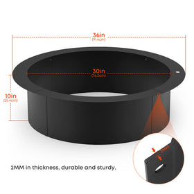 Stanbroil fire pit ring DIY kit demonstrates quick, tool-friendly assembly