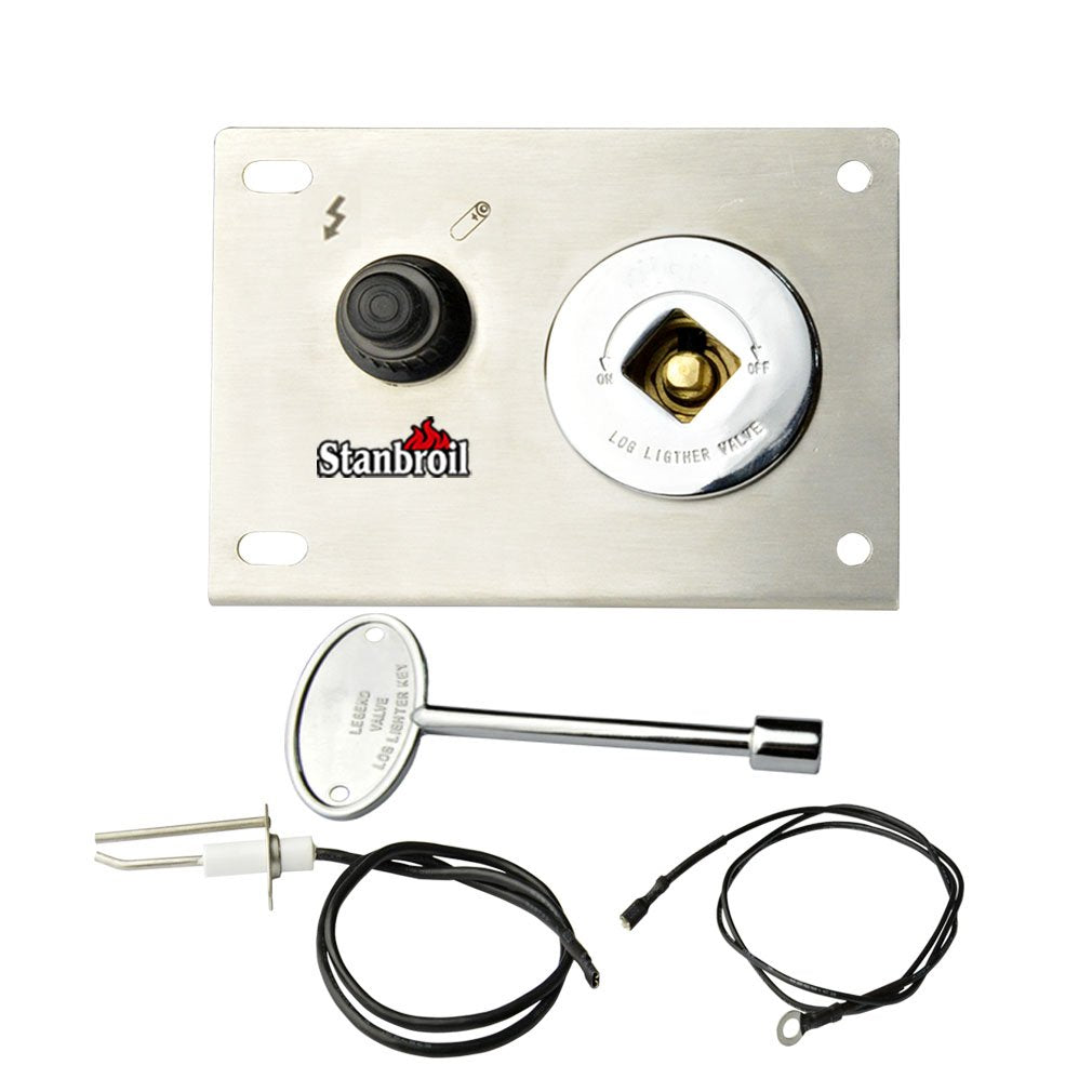 Stanbroil fire pit spark igniter kit front view enabling quick ignition setup.