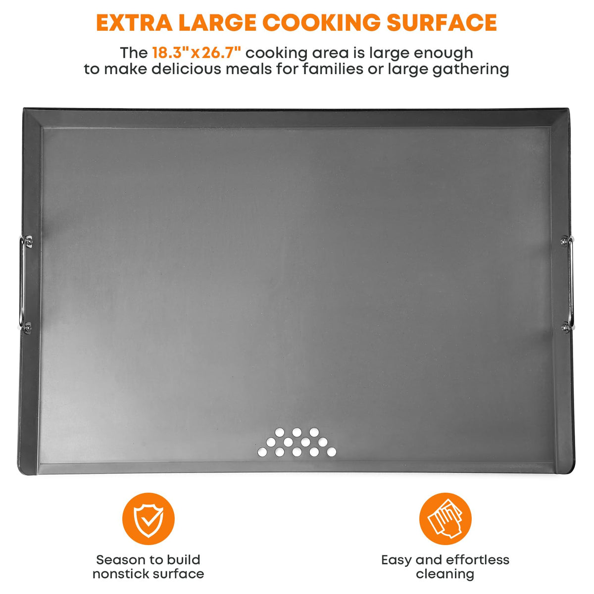 Stanbroil converts a standard 30-inch range into a versatile griddle