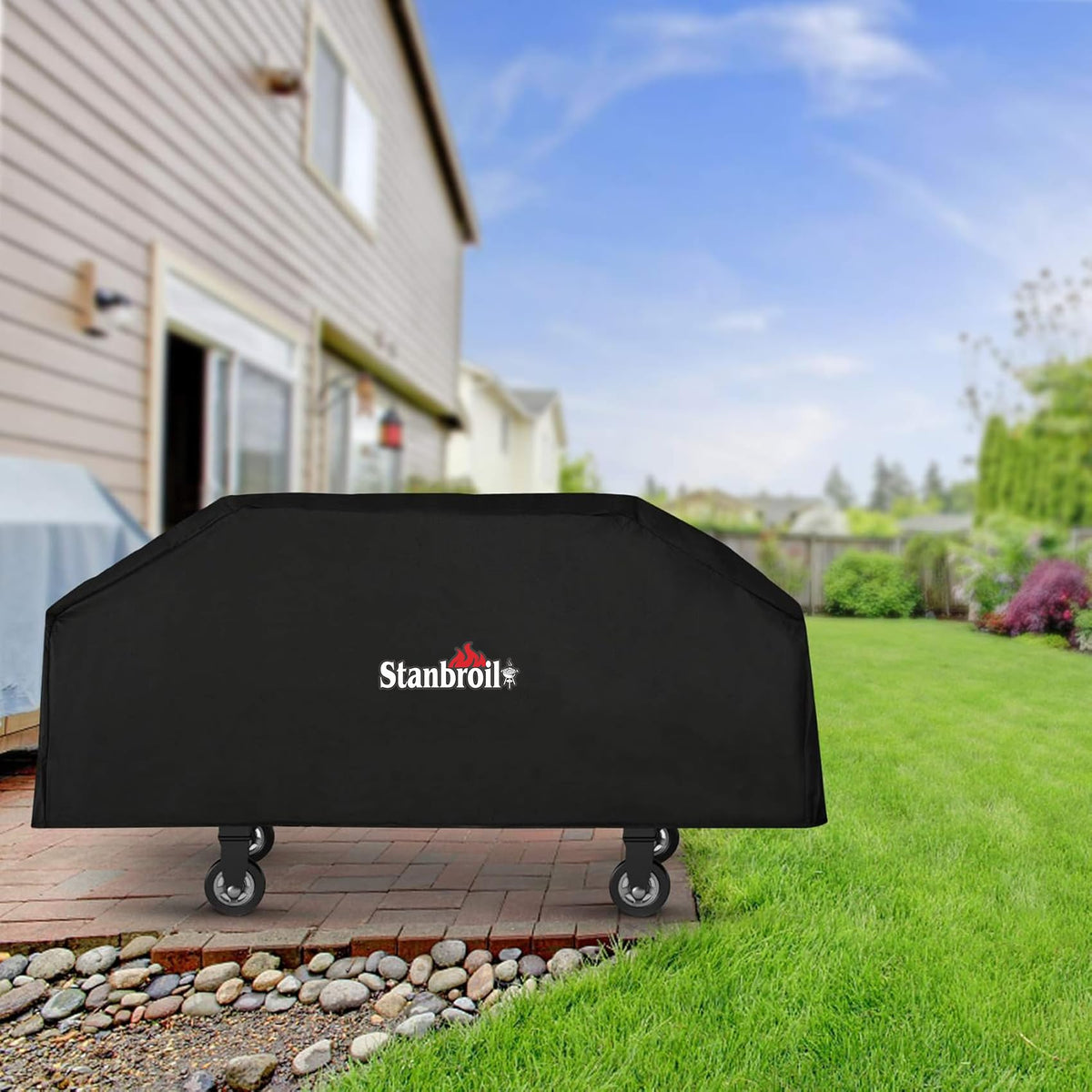 Stanbroil lightweight fabric enables fast removal and simple grill maintenance