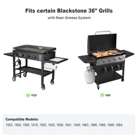 Stanbroil griddle top fits select Blackstone 36-inch models precisely